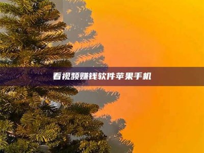 柳林看视频赚钱软件苹果手机